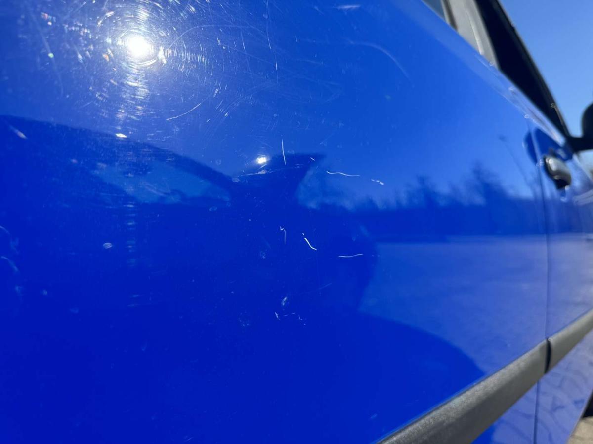 Skoda Fabia 2 5J original T&uuml;r hinten rechts LF5K Dynamic Blue Flie&szlig;heck Rohbau Bj.2009